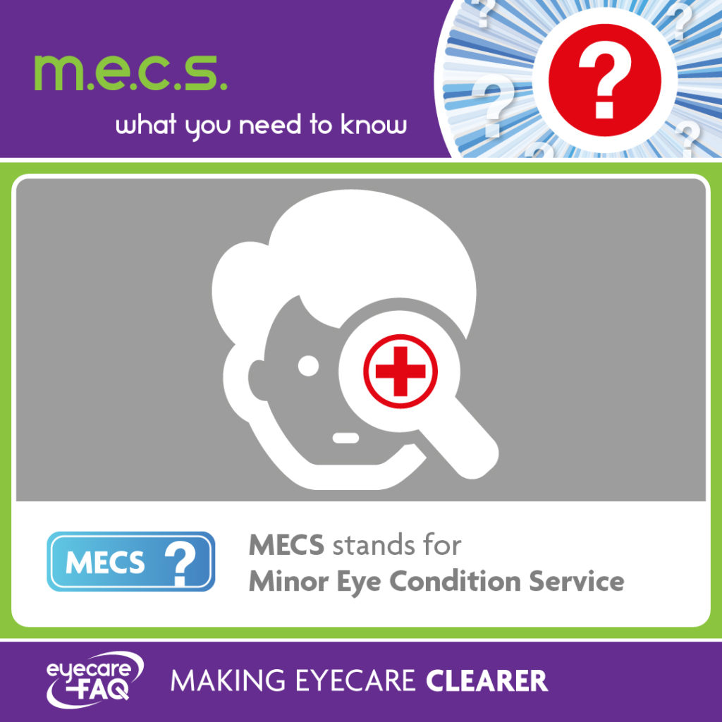 Minor eye condition service