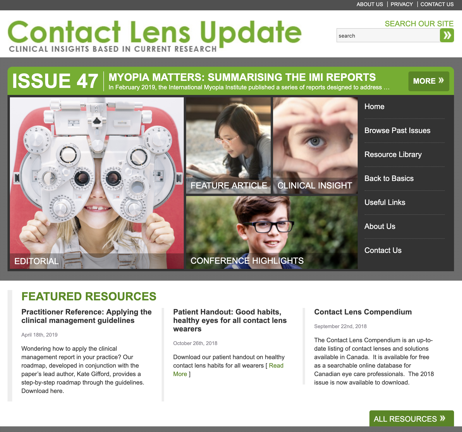 CLU homepage